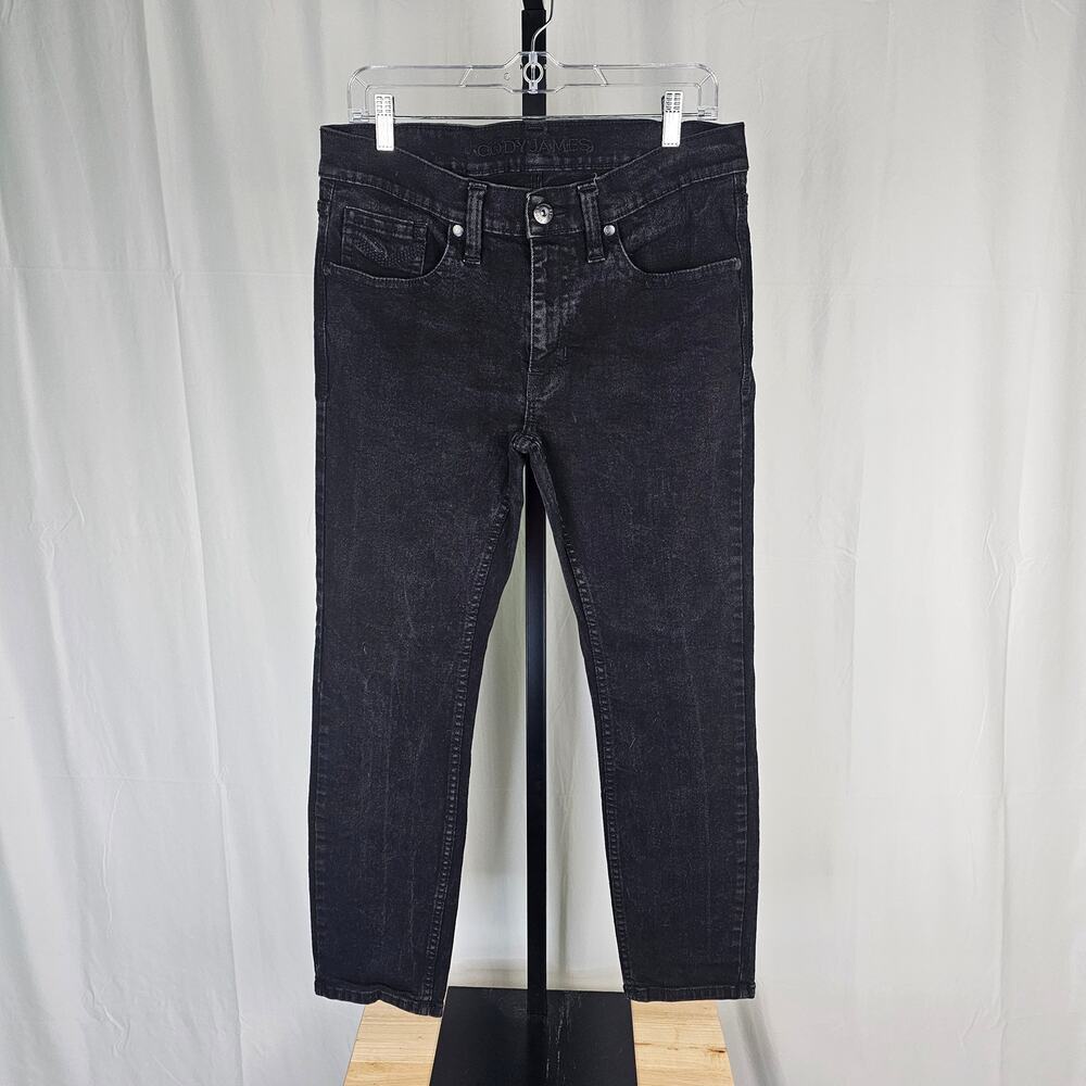 Cody James Jeans 33x32 Black Denim Straight Fit Western Bootcut Style